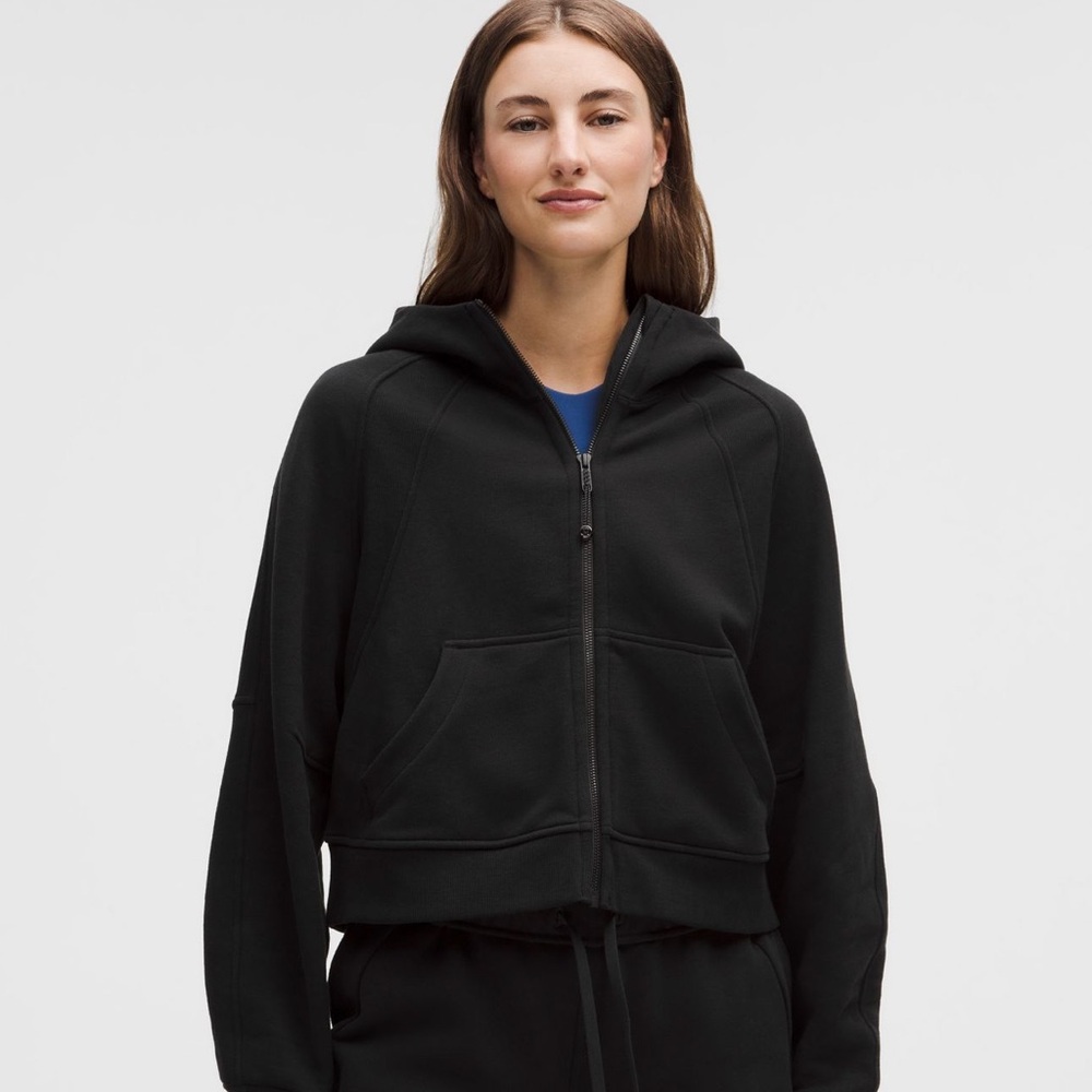 Lululemon Athletica Black Scuba Full Zip Hoodie